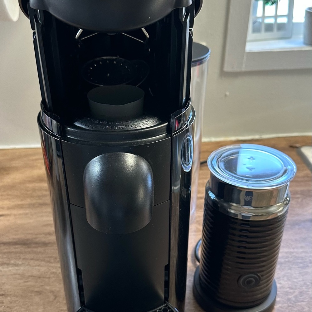 Nespresso VertuoPlus Deluxe Coffee and Espresso Machine with Milk Frother